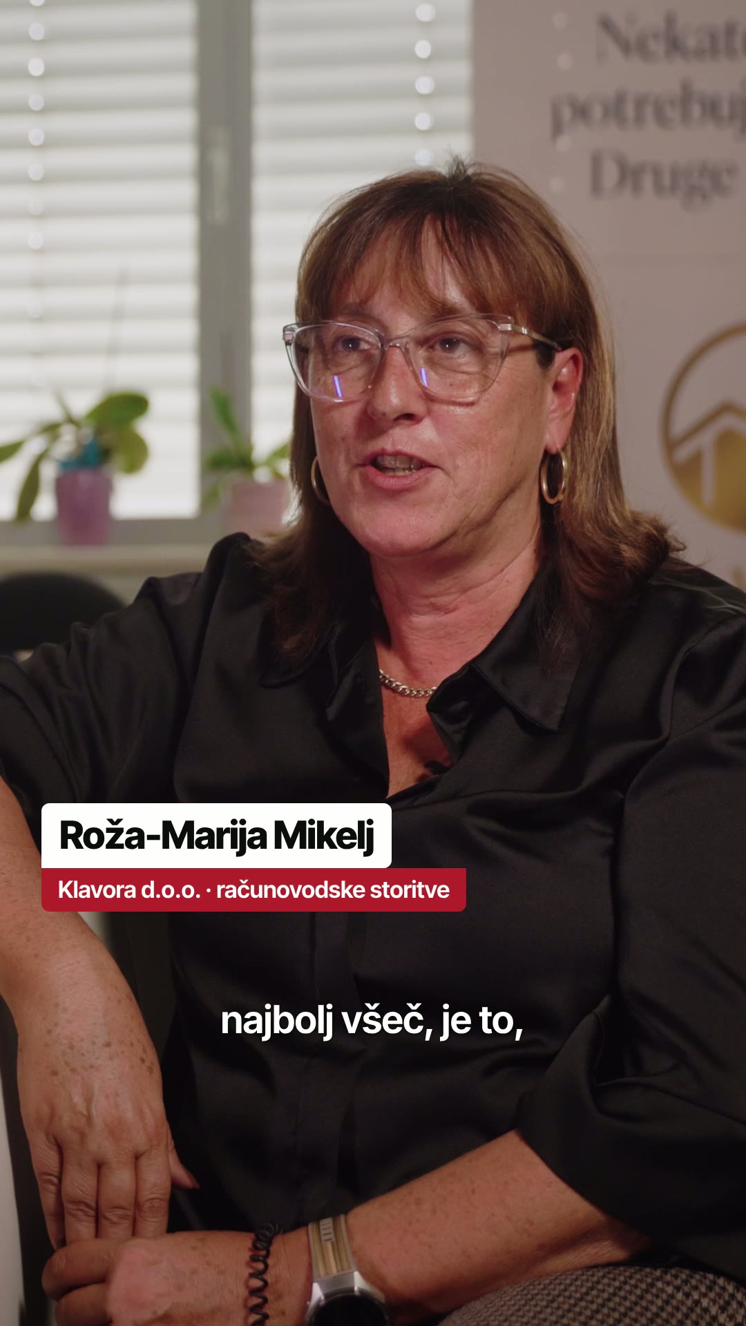 Roža-Marija Mikelj, direktorica Klavora Suport, v video mnenju: telefonska tajnica Talk9